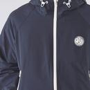 Denton Pretty Green Retro 90s Hooded Nylon Jacket