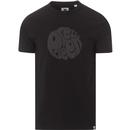 Pretty Green Gillespie Men's Retro Classic Logo T-shirt in Black