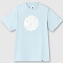 Pretty Green Gillespie Logo T-Shirt in Sky Blue