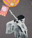 PRETTY GREEN x JIMI HENDRIX 60s Woodstock T-shirt