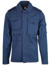 PRETTY GREEN Retro Ripstop M65 Field Jacket BLUE