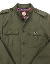Langford PRETTY GREEN Mod Military Twill Jacket K