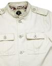 Langford PRETTY GREEN Mod Military Twill Jacket S