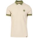 PRETTY GREEN Likeminded Contrast Collar Badge Polo