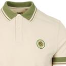 PRETTY GREEN Likeminded Contrast Collar Badge Polo