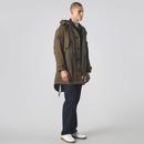 M52 Pretty Green Men's Retro Mod Fishtail Parka K