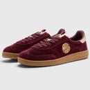 Pretty Green Live Forever Ramblas Suede Trainers M
