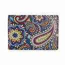 Pretty Green Marriot Leather Paisley Card Holder