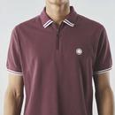 Mountfield Pretty Green Slim Fit Zip Polo Shirt B