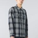 Islington Pretty Green Textured Check Overshirt N