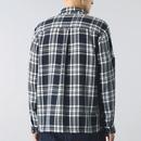 Islington Pretty Green Textured Check Overshirt N