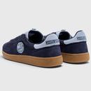 Pretty Green Live Forever Ramblas Suede Trainers N