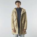 Nomad Pretty Green Retro Insulated Fishtail Parka 