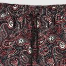 Feltham Pretty Green Retro Paisley Swim Shorts 