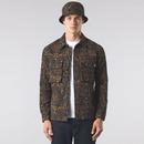 Parthian Pretty Green Paisley Jacquard Overshirt 