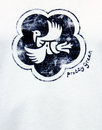 Peace Badge PRETTY GREEN Retro 1970s Dove T-shirt