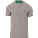 PRETTY GREEN Retro Contrast Piping Ringer Tee G
