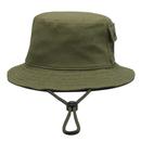 Pretty Green Prestleigh Pocket Bucket Hat in Khaki A24Q1MUACC110