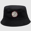 Pretty Green Reversible Paisley Bucket Hat in Black