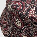 Pretty Green Retro Reversible Paisley Bucket Hat B