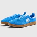 Pretty Green Live Forever Ramblas Suede Trainers S