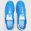 Pretty Green Live Forever Ramblas Suede Trainers S