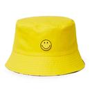 PRETTY GREEN X SMILEY® Retro 90's Bucket Hat WHITE