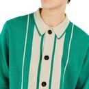PRETTY GREEN Bold Button Through Stripe Cardigan 