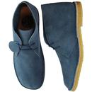 PRETTY GREEN Mod Suede Crepe Sole Desert Boots MB
