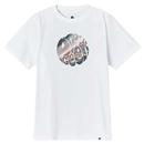 Pretty Green Sundown Retro 90s Logo T-shirt in White G24Q3MUJER461