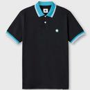 Tilby Pretty Green Contrast Collar Mod Polo Shirt 