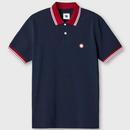 Tilby Pretty Green Contrast Collar Mod Polo Shirt 