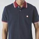 Tilby Pretty Green Contrast Collar Mod Polo Shirt 