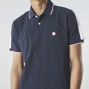 Tilby Pretty Green Slim Fit Tape Pique Polo Shirt