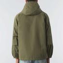 Walker Pretty Green Hooded Garment Washed Jacket K