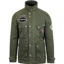 PRETTY GREEN 60's Waxed Cotton Motorcycle Jacket