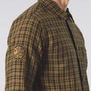 Whitworth Pretty Green Knitted Check Overshirt B