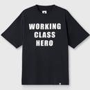 Pretty Green John Lennon Working Class Hero Tee in Black