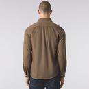 Wykeham Pretty Green Cotton Poplin Check Shirt K