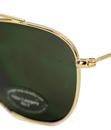 Glenmore PRETTY GREEN Aviator Style Sunglasses (G)