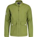 pretty green ardwick zip lightweight jacket green