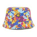 PRETTY GREEN Reversible Painted Camo Bucket Hat