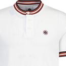Cressa Pretty Green Tipped Pique Grandad Shirt W