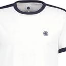 Denton Pretty Green Sleeve Tape Retro Ringer Tee W