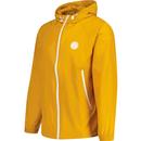 Denton Pretty Green Retro 90s Hooded Jacket Yellow