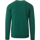 PRETTY GREEN Retro Embroidered Logo Sweatshirt (G)