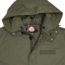 PRETTY GREEN Mod Detachable Hood Light Parka Coat