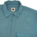 PRETTY GREEN Retro Mod Iridescent Overshirt Jacket