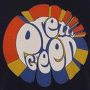 PRETTY GREEN Retro 60s Pop Art Sunburst Logo Tee