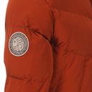 PRETTY GREEN Mod Quilted Hooded Parka Jacket (O)